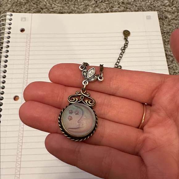 Sweet Romance Shelley Cooper Moon Necklace Bohemian Boho Cottagecore statement - Picture 6 of 7